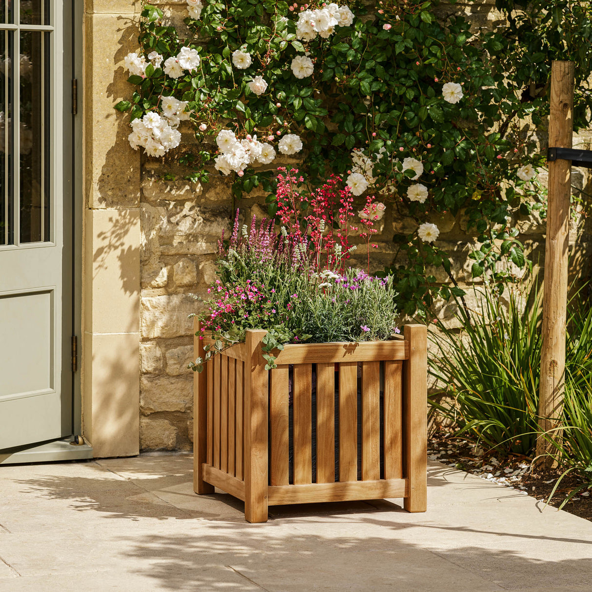 Planter Teak 50cm