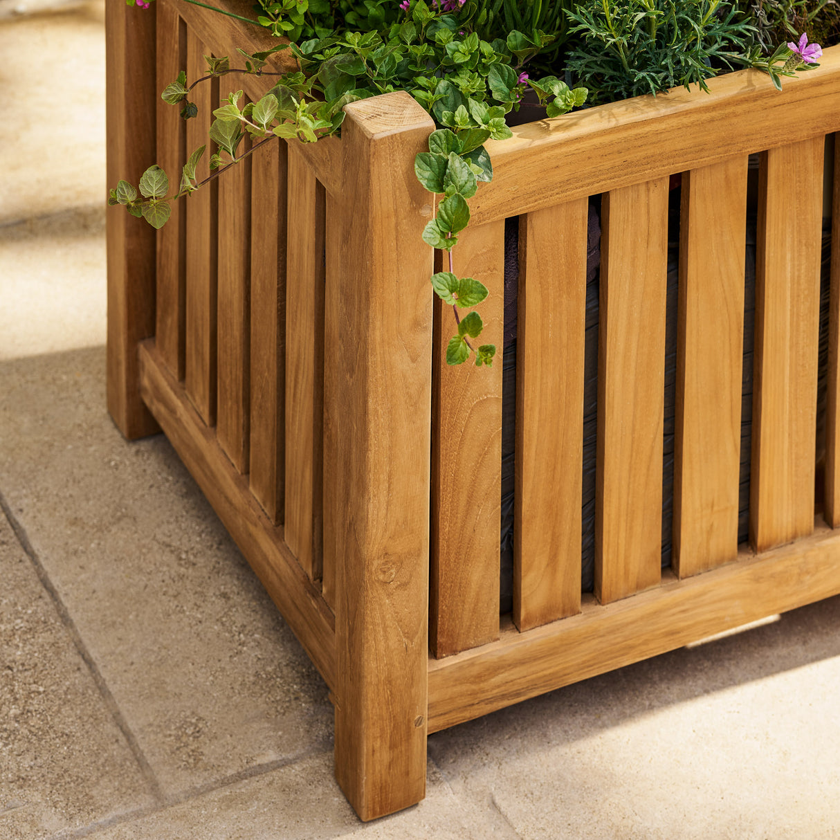 Planter Teak 50cm