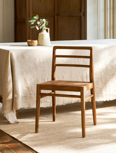 St Mawes Dining Chair - Teak, Natural, Set of 2