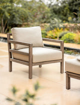 Sandridge Armchair - Acacia Wood, Dark Natural