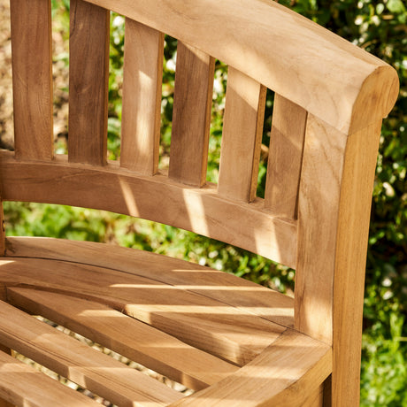 Crummock Teak Bar Stool - Teak, Natural