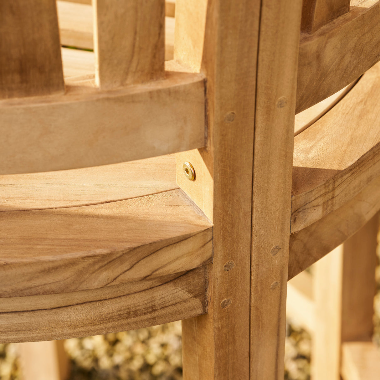 Crummock Bar Stool - Teak, Natural