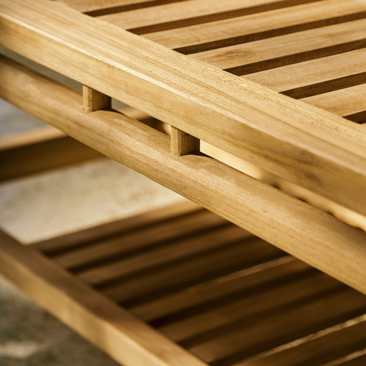 Coate Coffee Table - Teak, Natural