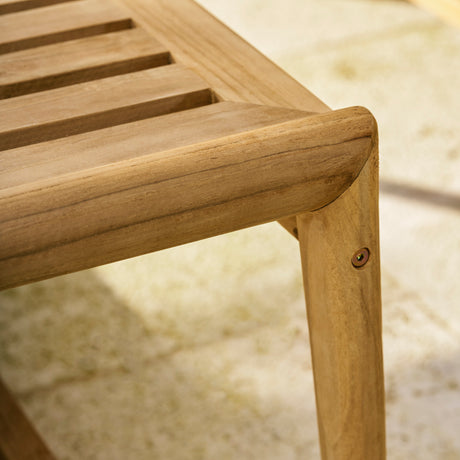 Coate Teak Coffee Table - Teak, Natural