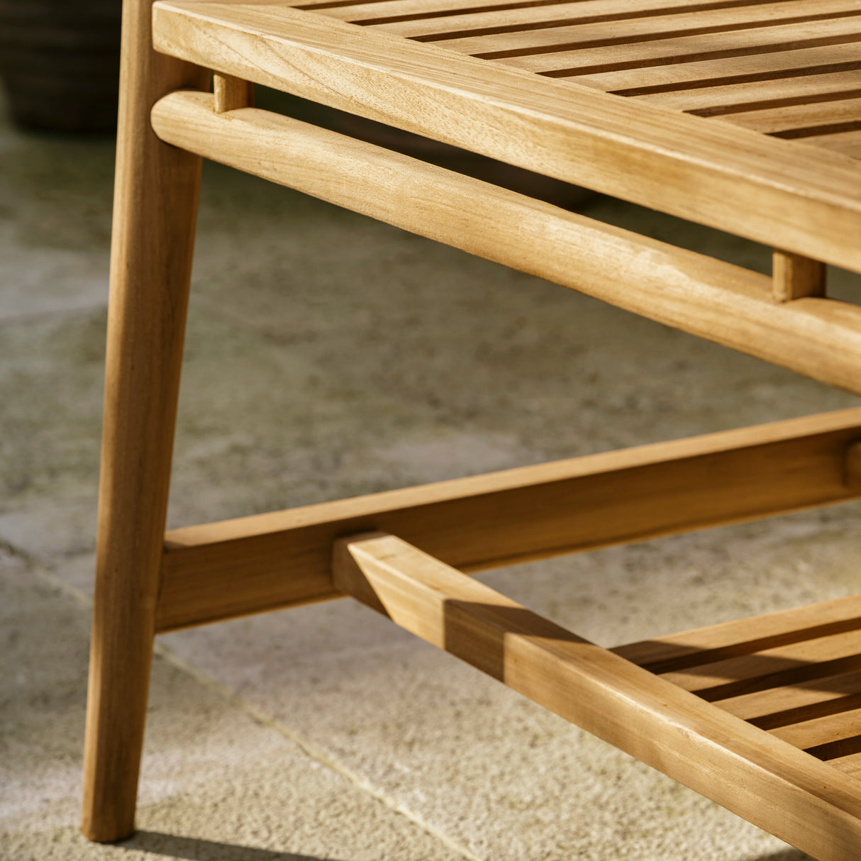 Coate Coffee Table - Teak, Natural