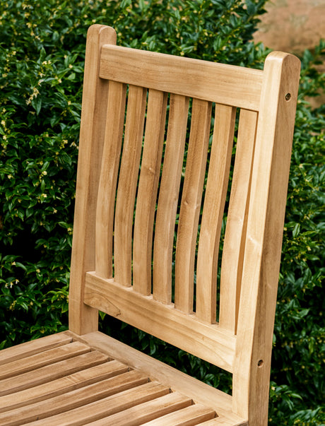 Grisdale Bar Stool - Teak, Natural