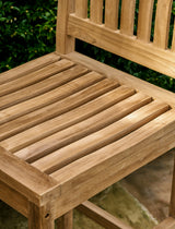 Grisdale Bar Stool - Teak, Natural