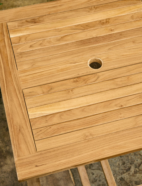 Grisdale Bar Table - Teak, Natural