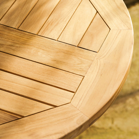 Netherton Folding Bistro Table - Teak, Natural