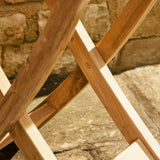 Netherton Folding Bistro Table - Teak, Natural