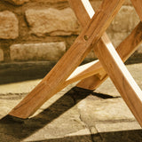 Netherton Folding Bistro Table - Teak, Natural