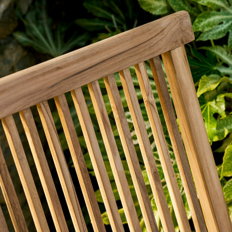 Netherton Folding Chair - Teak, Natural, Set of 2