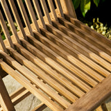 Netherton Folding Chair - Teak, Natural, Set of 2