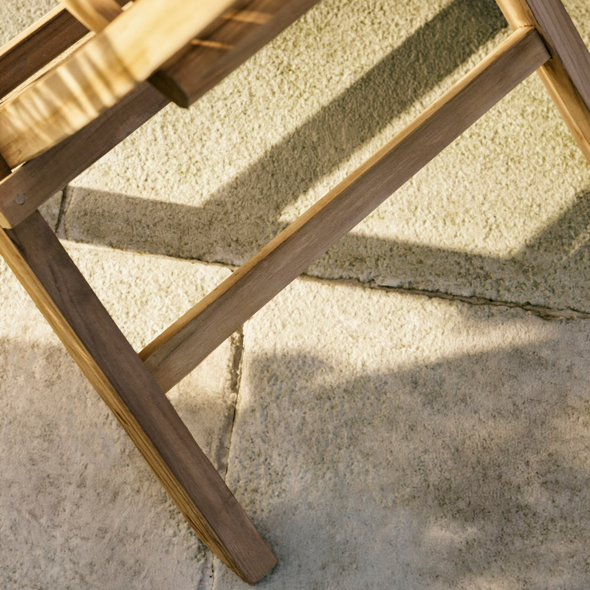 Netherton Folding Chair - Teak, Natural, Set of 2