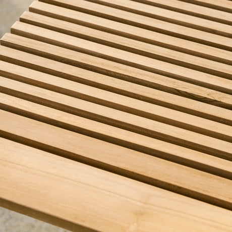 Netherton Teak Folding Table 120cm - Teak, Natural