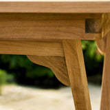 Netherton Folding Table 120cm - Teak, Natural