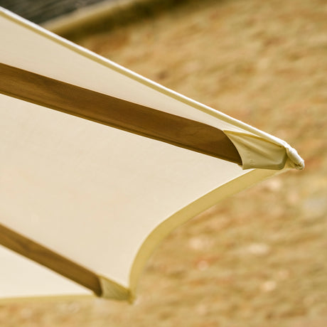 Parasol Teak 2.5M - Teak, Natural