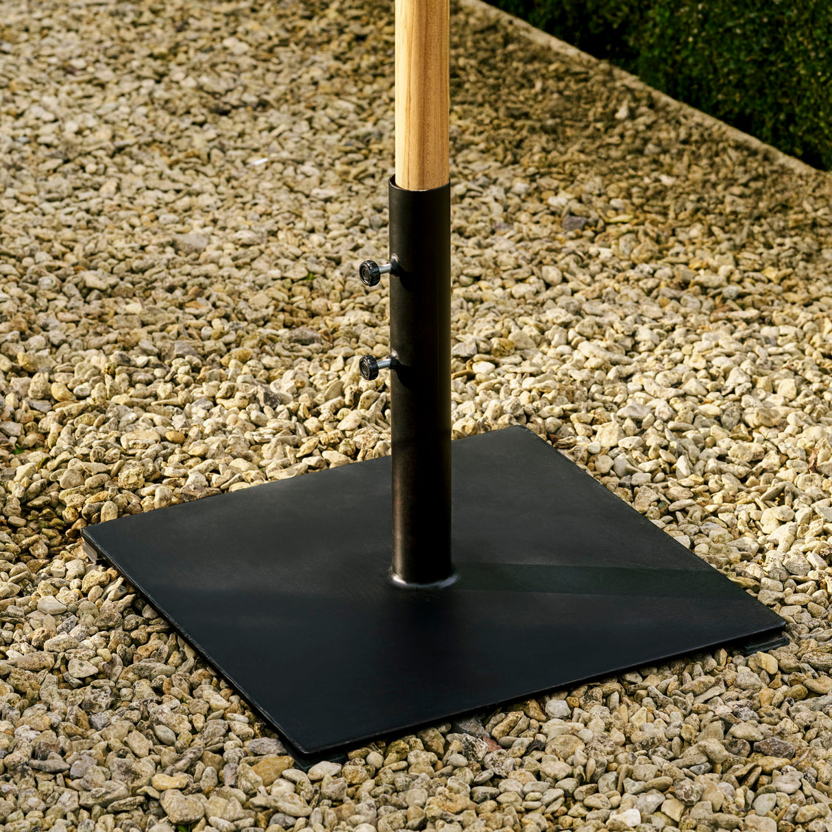 Parasol Base 15Kg - Iron, Black