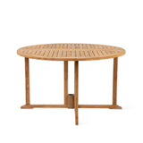 Somerford Folding Dining Table - Teak, Natural