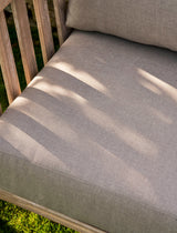 Porthallow 3 Seater Sofa - Acacia Wood, Natural