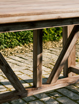Chilford Solid Dining Table - Acacia Wood, Natural, Small