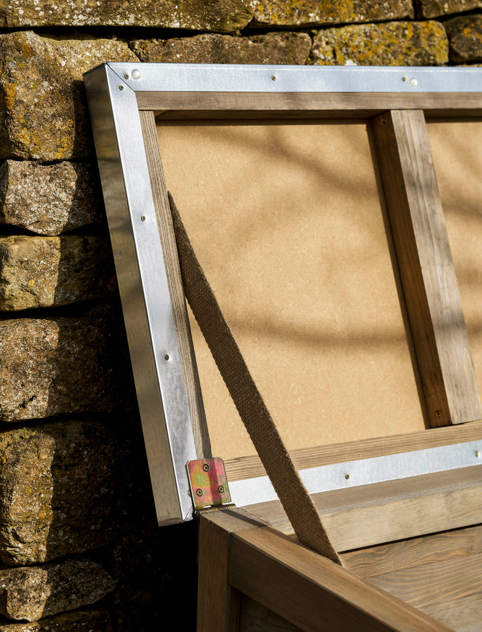 Aldsworth Outdoor Storage Box - Spruce, Natural, Small