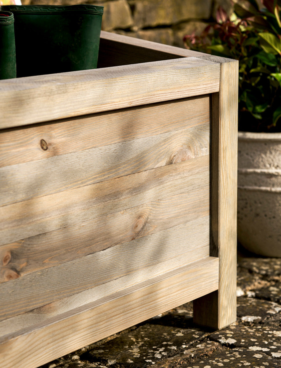 Aldsworth Outdoor Storage Box - Spruce, Natural, Small