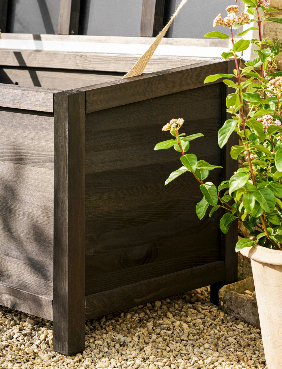 Moreton Outdoor Storage Box - Spruce, Black, Large