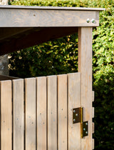 Aldsworth Bin Store Double - Spruce, Natural