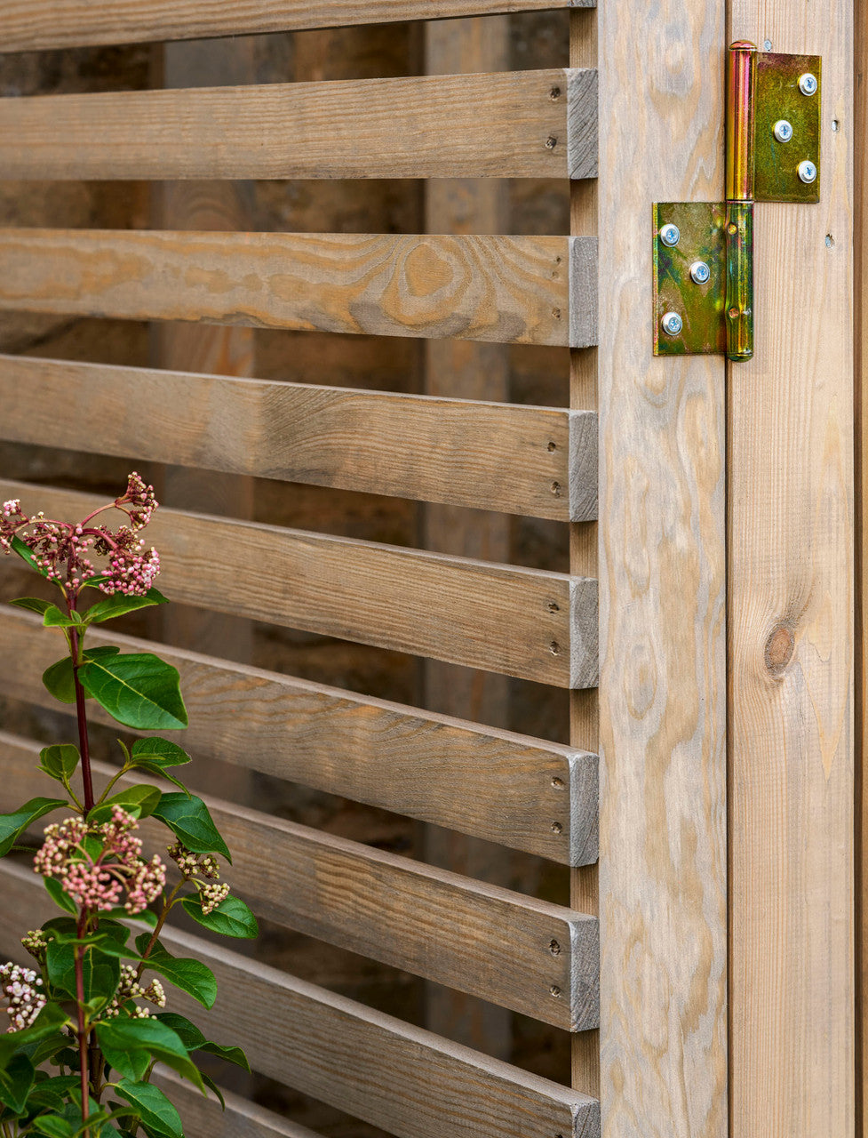 Aldsworth Bin Store Double - Spruce, Natural
