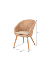 Widford Dining Chair - Acacia Wood, Natural, Set of 2
