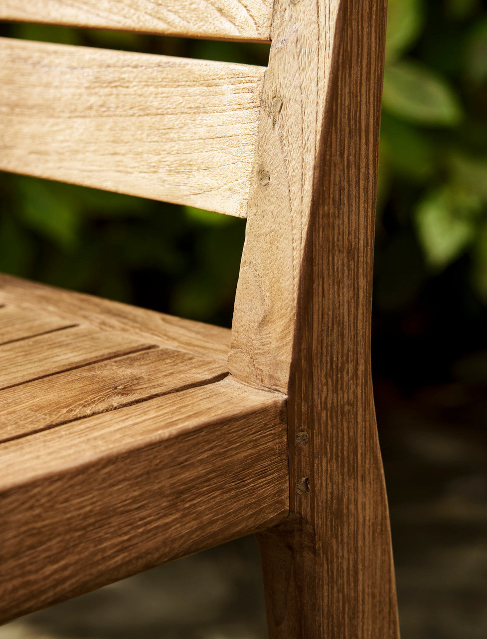 Dashwood Bar Stool With Back - Reclaimed Teak, Natural, Set of 2