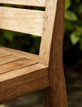 Dashwood Bar Stool With Back - Reclaimed Teak, Natural, Set of 2