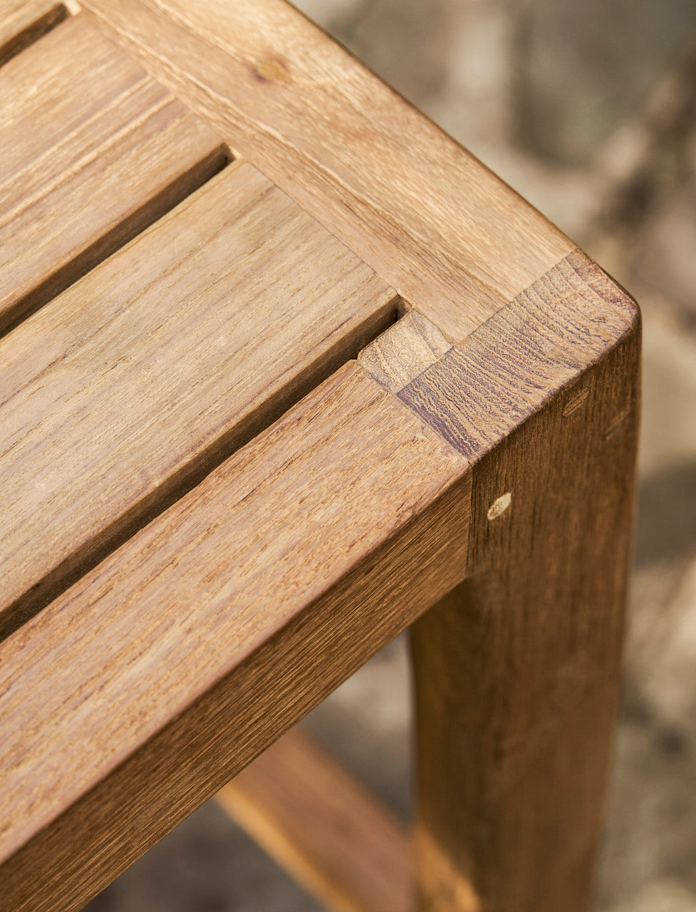 Dashwood Bar Stool - Reclaimed Teak, Natural, Set of 2