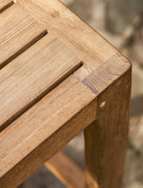 Dashwood Bar Stool - Reclaimed Teak, Natural, Set of 2