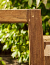 Dashwood Square Bar Table - Reclaimed Teak, Natural