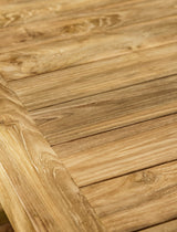 Dashwood Square Bar Table - Reclaimed Teak, Natural