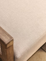 Sandridge Corner Sofa Set - Acacia Wood, Dark Natural