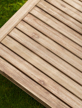 Porthallow Square Coffee Table - Acacia Wood, Natural