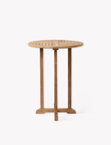 Crummock Teak Round Bar Table