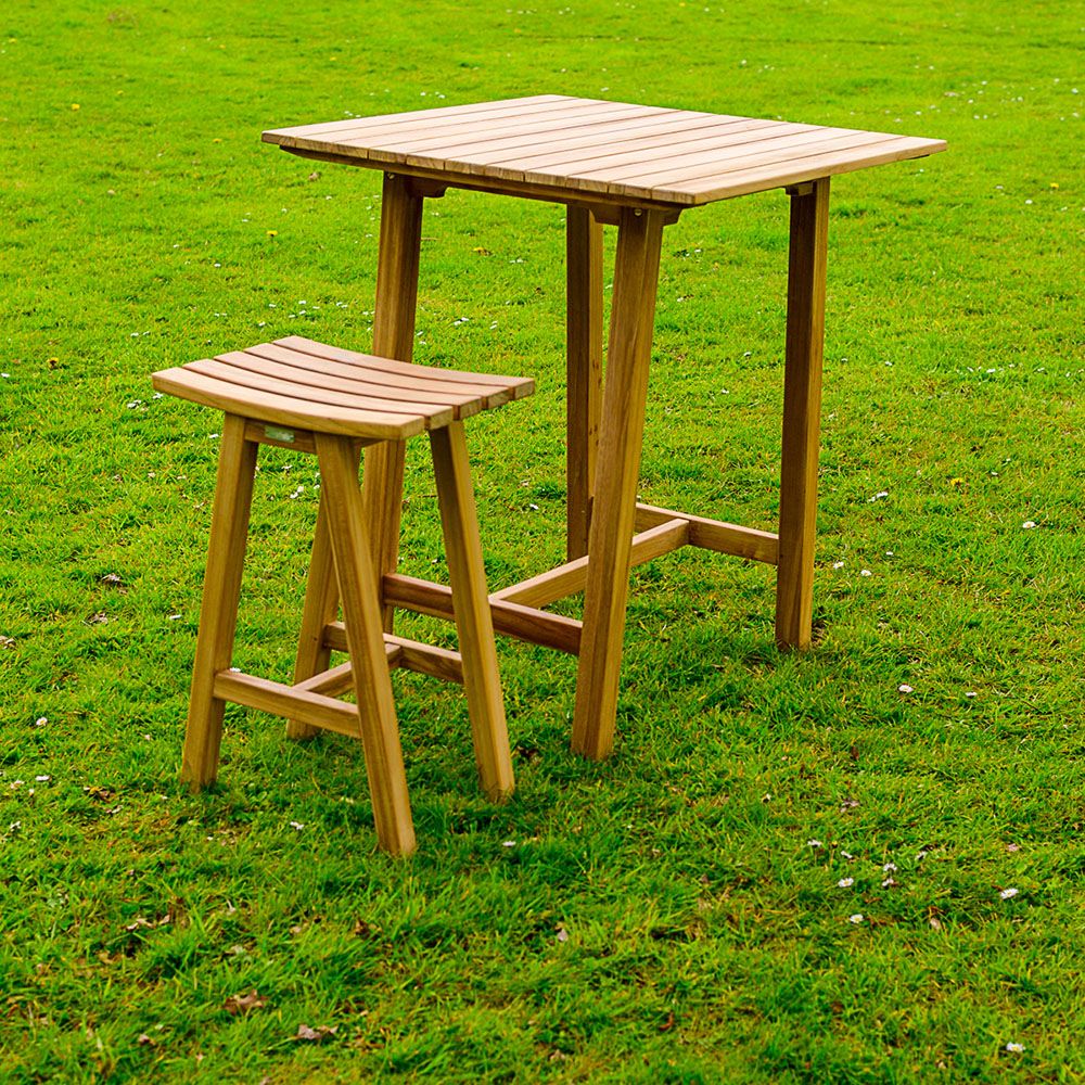 Keros | Teak Bar Stool