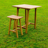 Keros | Teak Bar Stool