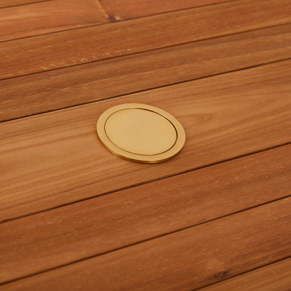 Marbrook Teak Square Table 90x90cm