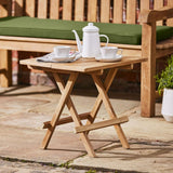 Calcot Teak Square Folding Picnic Table