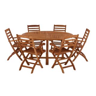 Broadway 6 Seater Teak Table 150cm with Wenlock Carver Chairs.
